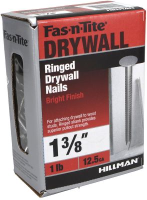 Image showing  1-3/8 in. Fas-N-Tite Bright Drywall Nails, 1 lb.