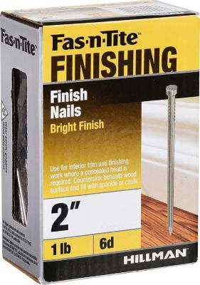 Image showing  Fas-N-Tite Bright Finish Nails (2 in.) - 1lb