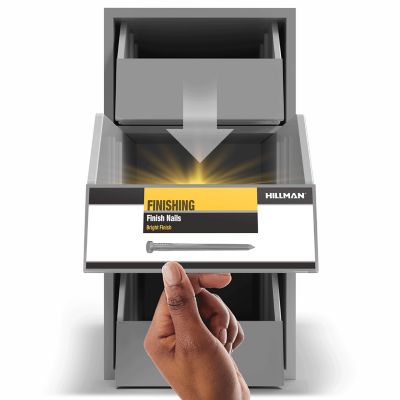 Image showing 5 th Hillman Fas-N-Tite Bright Finish Nails (2-1/2 in.) - 1lb