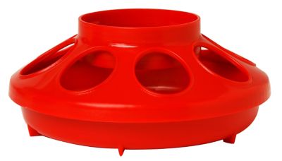 Little Giant Plastic 1 qt. Chicken Feeder Base