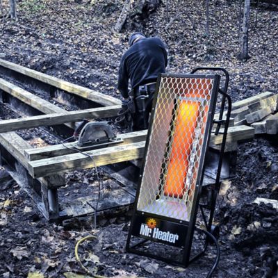 Image showing  Propane Portable Radiant Heater, 875 sq. ft., 35,000 BTU