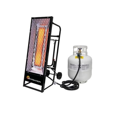 Image showing  Propane Portable Radiant Heater, 875 sq. ft., 35,000 BTU