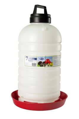 Farm-Tuff 7 gal. Top Fill Poultry Waterer Fountain