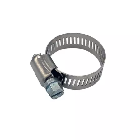 Fimco 5/6 in Wide Stainless Steel Spray Hose Clamp for 3/8 in to 1/2 in ID Hoses Ag Sprayer Hoses