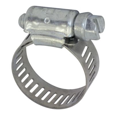 Image showing  1/2 in. Wide Stainless Steel Sprayer Hose Clamp for 3/4 in. to 1 in. ID Hoses
