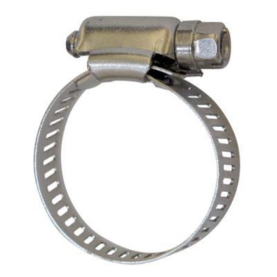 Fimco 1/2 in. Wide Stainless Steel Sprayer Hose Clamp for 1 in. to 1-1/4 in. ID Hoses