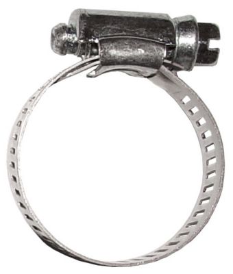 Image showing  1/2 in. Wide Stainless Steel Sprayer Hose Clamp for 1-1/4 in. to 1-1/2 in. ID Hoses