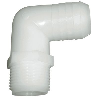 Green Leaf Inc. 3/4 in. MPT x 3/8 in. Nylon Barb Hose Fitting with 90 Degree Elbow