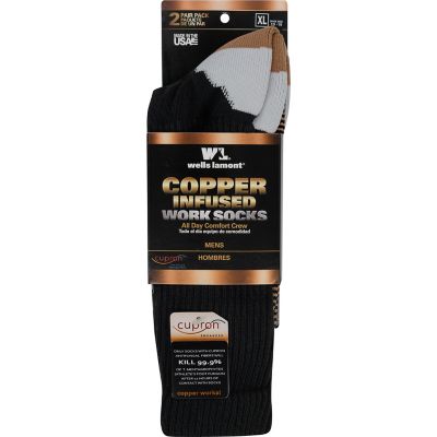 Image showing  Men's Copper Infused Crew, 2 pk.