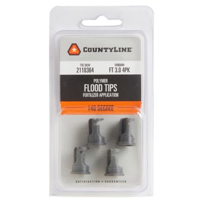 Image showing  0.3 GPM 140-Degree Flood Tips, 4-Pack