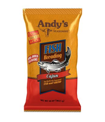 Andy's Seasoning Cajun Fish Breading 10 oz./13 oz.