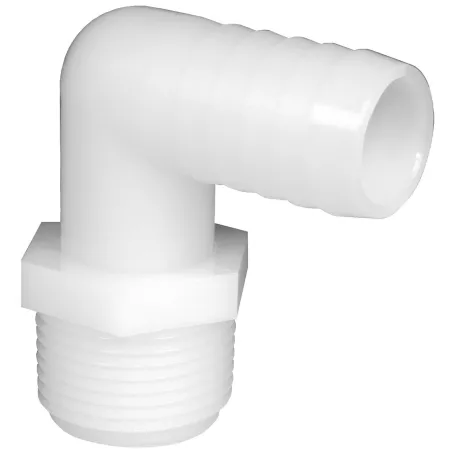 Green Leaf Inc 3/4 in MPT x 3/4 in Nylon Barb Hose Fitting with 90 Degree Elbow Ag Sprayer Fittings