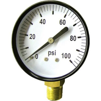 CountyLine 100 PSI Pressure Gauge