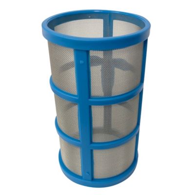Image showing  1 in. Polypropylene Line Sprayer Strainer with 50 Mesh Stainless Steel Screen