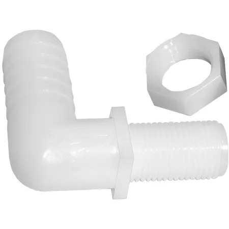 Green Leaf Inc 3/8 in Elbow Nozzle Fittings 2 Pack Ag Sprayer Fittings