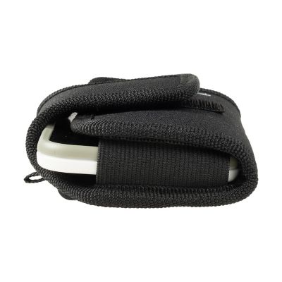 Image showing  Fits-All Horizontal XL Phone Case Holster, Black