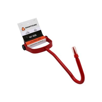 Image showing  11 in. Steel Hay Hook, Red