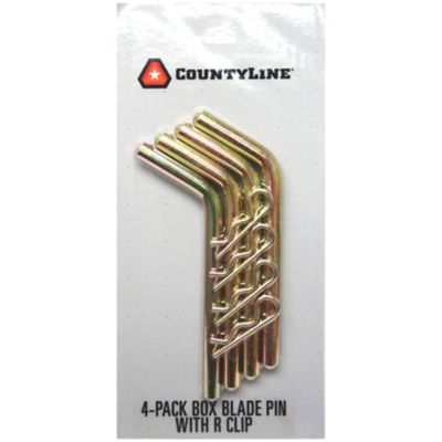 Image showing  Box Blade Pins with R-Clip, 4-Pack