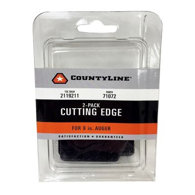 CountyLine Cutting Edges for 9 in. Augers, 2-Pack