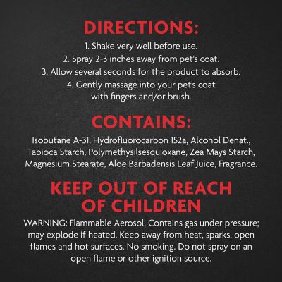 Image showing  Dry Shampoo Fresh and Clean Scent 7oz