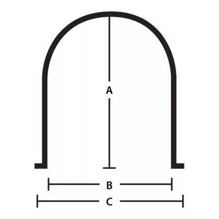 Band for storage tank on legs Attachment Parts & Accessories