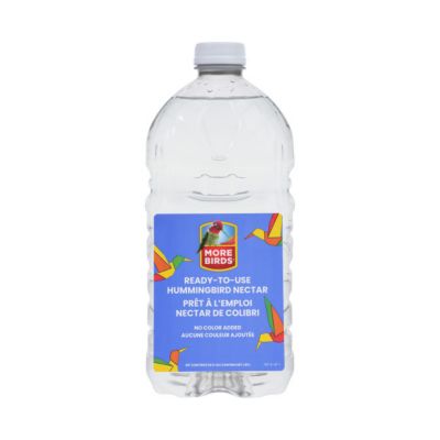 More Birds All-Natural Clear Ready-to-Use Hummingbird Nectar, 64 oz.
