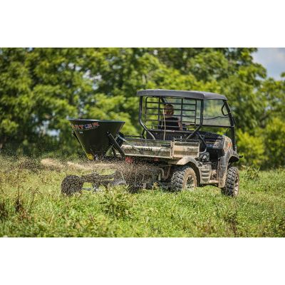Image showing  300 lb. Capacity Farm and Ranch Equipment ATV 5-Bushel Pull-Behind Spreader/Trail Feeder