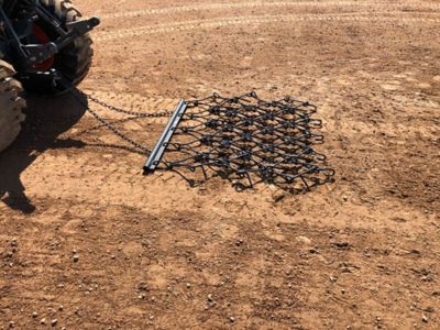 Image showing  4 ft. x 4 ft. ATV Chain Harrow with 4 ft. Drawbar