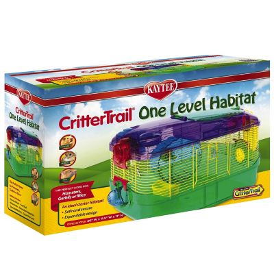 Kaytee CritterTrail 1-Level Small Pet Habitat, 20 x 11.5 x 11in.
