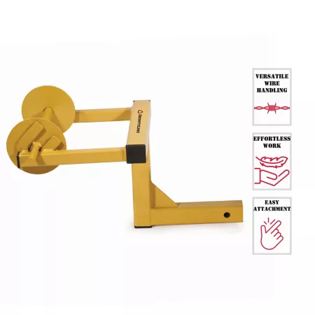 CountyLine 2 in Receiver Wire Unwinder Fence Unrollers