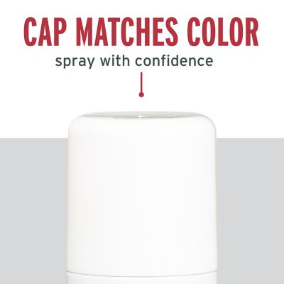 Image showing 6 th Rust-Oleum 24 oz. White Stops Rust TURBO Spray System Spray Paint, Gloss