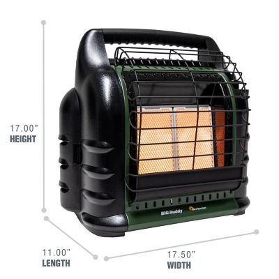 Image showing  Liquid Propane Big Buddy Portable Heater, 450 sq. ft., 4,000-18,000 BTU