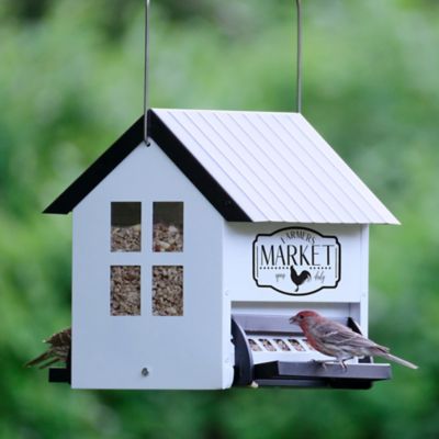 Image showing  Squirel Shield B&W Farmhouse Feeder