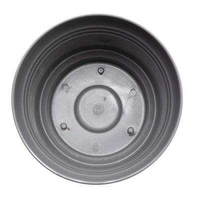 Image showing  12 in. Saturn Planter Charcoal