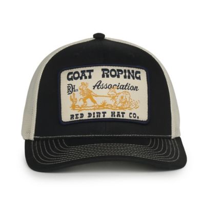 Red Dirt Hat Co. Rope Patch Black/Wheat