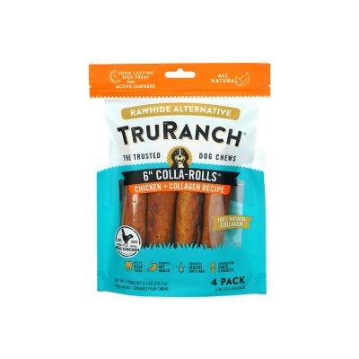 TruRanch Collagen Roll Chicken, 6 in., 4 ct.