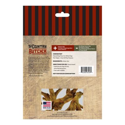 Image showing  Chicken Feet Dog Treat, 10 pk.