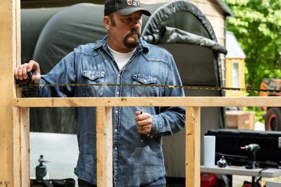 Image showing  25 ft. Lufkin Shockforce Nite Eye Tape Measure