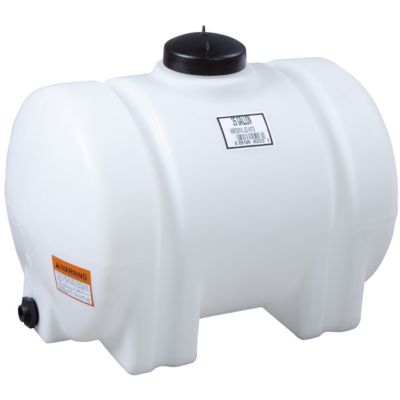 60 Gallon Plastic Horizontal Leg Tank, 10600