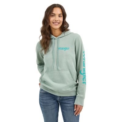 Wrangler Women's Long-Sleeve Logo Hoodie