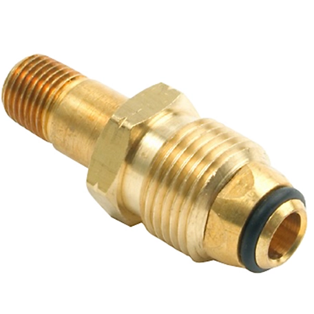 Mr. Heater Excess Flow Fitting, Soft Nose P.O.L. x 1/4 in. Male Pipe Thread
