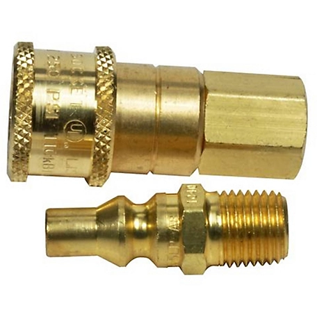 Mr. Heater Propane/Natural Gas Connector and Full-Flow Male Plug