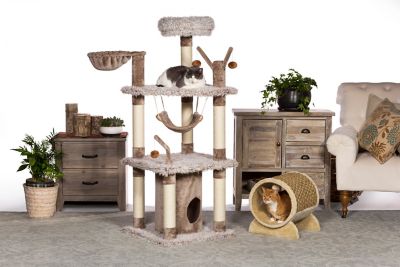 Image showing 7 th Prevue Pet Products 61 in. Siberian Mountain Large Cat Tree for Multiple Cats