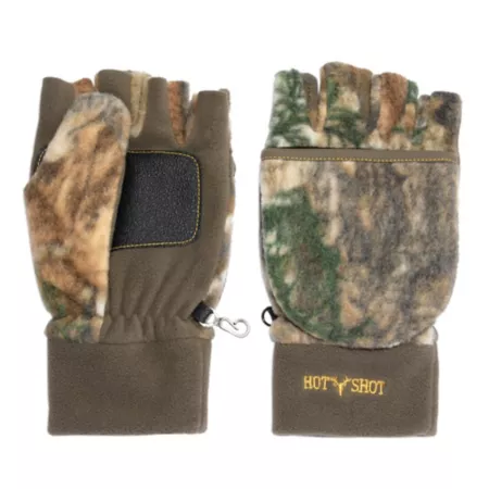 Hot Shot Glove Men's 3M Thins Poptop Camo Hunting Gloves