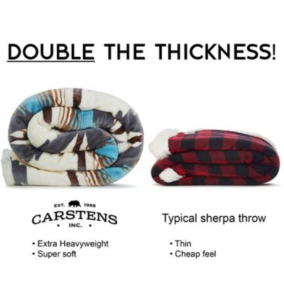 Image showing  Lone Mountain Plush Throw