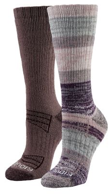 Ridgecut Women's Work Random Feed Ombre Crew Socks, 2-Pairs, 2154265