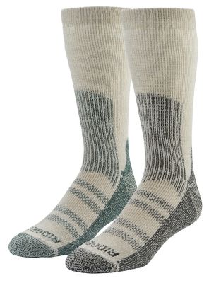 Ridgecut Men's Heavyweight Thermal Work Crew Socks, 2 Pair