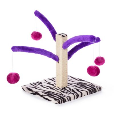 Image showing  Bounce and Spring Jute Rope Cat Scratcher Toy, 11-3/4 in.