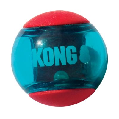 Image showing KONG Squeeze Action Ball, Red, Medium
