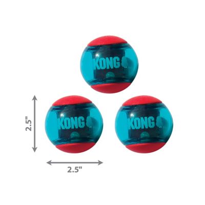 Image showing KONG Squeeze Action Ball, Red, Medium